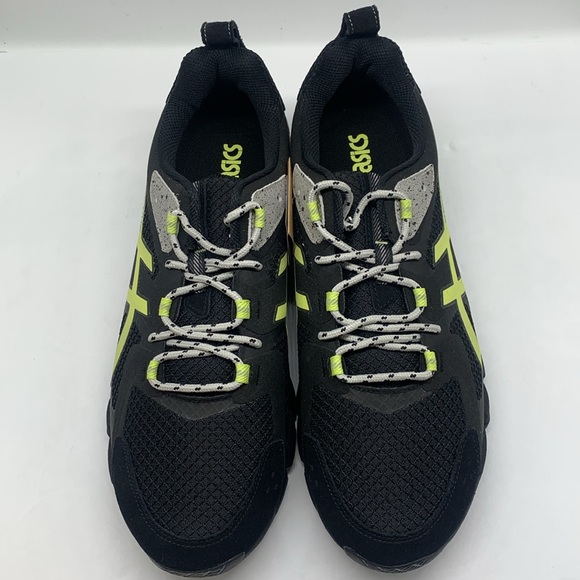 ASICS Gel Quantum 180 ‘Black/Glow Yellow' Size 13 Men 1201A259-002 - Picture 3 of 7